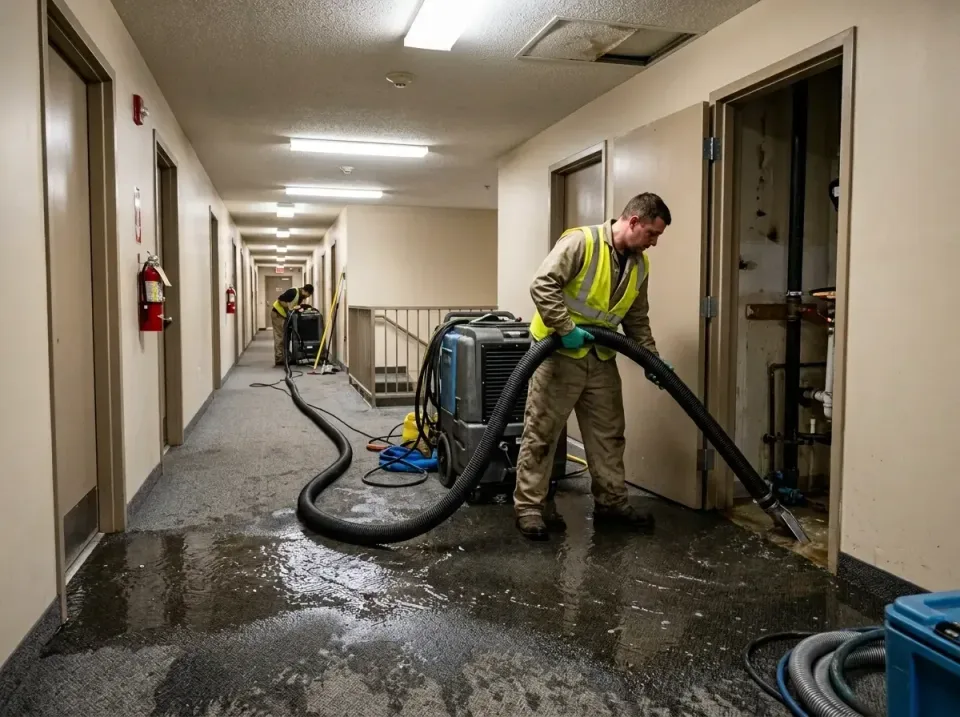 multi-unit-apartment-hallway-f-005 — frequently asked questions, Emergency Burst Pipe Water Extraction & Removal in Suitland…